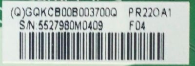 MAIN PARA MONITOR GIBABYTE / NUMERO DE PARTE GQKCB00B003 / 715GB760-M0F-B00-006K / 5527980M0409 / PANEL CY-PT315BNAV1H / MODELO M32U - Imagen 2